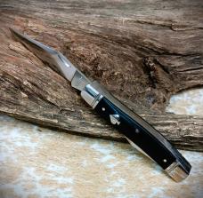 New! RoseCraft Blades Sequatchie River Muskrat RCT018 D2 Clip Blade Black Micarta With Spade Shield New! RoseCraft Blades Sequatchie River Muskrat RCT018 D2 Clip Blade Black Micarta With Spade Shield