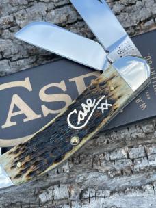 CASE XX *** 2001 PETRO GREEN JIGGED BONE SILVER SCRIPT SOWBELLY CASE XX *** 2001 PETRO GREEN JIGGED BONE SILVER SCRIPT SOWBELLY
