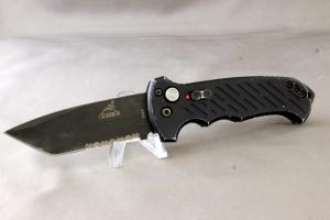 GERBER 06 AUTOMATIC with TANTO Blade, Knife Fires Hard, Locks Tight, Safety Lock, Free Shipping