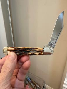 1999 Case Copperlock Knife With Genuine Red Stag Handles. Absolute Beauty!! 1999 Case Copperlock Knife With Genuine Red Stag Handles. Absolute Beauty!!