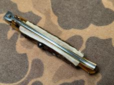 VTG RARE EDGECO 14k Gold Plated 9” Kris Stiletto Stag Limited Edition MINT NOS 23cm Edge Company 80s VTG RARE EDGECO 14k Gold Plated 9” Kris Stiletto Stag Limited Edition MINT NOS 23cm Edge Company 80s