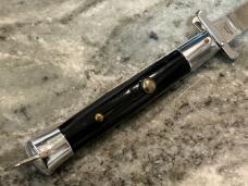 VTG 70s-80s 8” Korean Swinguard Rizutto Clone RARE version Shiny grips Swing guard stiletto Rizzy