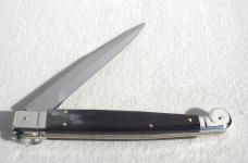 NEW AGA CAMPOLIN 12" SICILIANO FIGHTING KNIFE RING PULL BRAZILIAN HORN 4 MIL BLADE N/S BOLSTERS