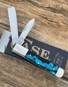 CASE XX ** SFO 2024 DAVID YELLOWHORSE SMOOTH BONE CARIBBEAN BLUE GRIZZLY MOUNTAIN RAZOR CASE XX ** SFO 2024 DAVID YELLOWHORSE SMOOTH BONE CARIBBEAN BLUE GRIZZLY MOUNTAIN RAZOR