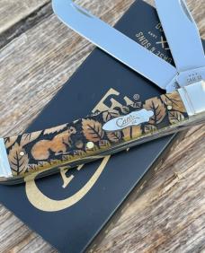 CASE XX ** SFO 2024 ANTIQUE BONE WLDLIFE SERIES SQUIRREL TRAPPER CASE XX ** SFO 2024 ANTIQUE BONE WLDLIFE SERIES SQUIRREL TRAPPER