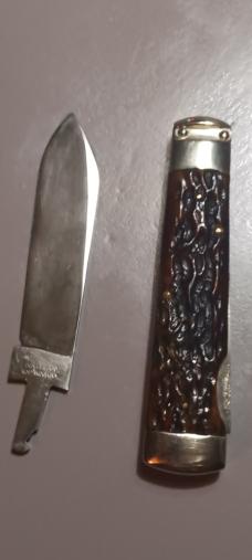 Napanock Knife Handle and Blade for Kit !! Napanock Knife Handle and Blade for Kit !!