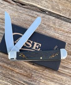 CASE XX ** SFO 2024 ANTIQUE BONE "WORLD'S GREATEST HUSBAND" TRAPPER 