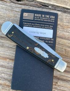 CASE XX ** SFO 2024 ANTIQUE BONE "WORLD'S GREATEST HUSBAND" TRAPPER 