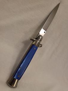 *NEW* Frank Beltrame 23cm/9" BLUE PEARLEX Italian Stiletto *NEW* Frank Beltrame 23cm/9" BLUE PEARLEX Italian Stiletto