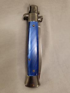 *NEW* Frank Beltrame 23cm/9" BLUE PEARLEX Italian Stiletto
