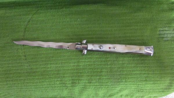 13" Italian Brazilian horn kriss blade.