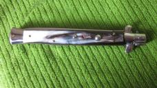 13" Italian Brazilian horn dagger blade. 13" Italian Brazilian horn dagger blade.