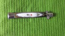 11" Italian Brazilian horn bayonet blade.