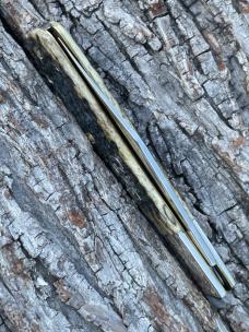 CASE XX *** 2001 PETRO GREEN JIG BONE SILVER SCRIPT GRAND DADDY BARLOW CASE XX *** 2001 PETRO GREEN JIG BONE SILVER SCRIPT GRAND DADDY BARLOW