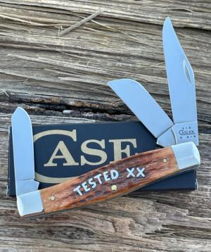 CASE XX *** 2003 MIDNIGHT BONE TESTED XX 75 STOCKMAN