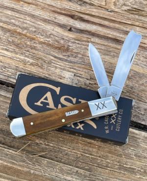 CASE XX ** SFO 2024 SMOOTH ANTIQUE BONE DIAMOND SHIELD XX RAZOR