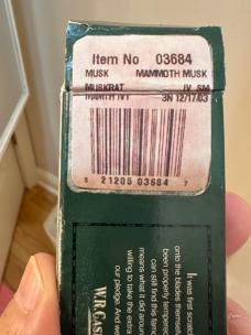 2003 Case XX Mammoth Ivory Muskrat. Mint condition! 2003 Case XX Mammoth Ivory Muskrat. Mint condition!