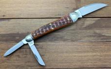 Great Eastern Cutlery Northfield English Whittler Burnt Orange Jigbone 380321 New in the tube (GEC) Great Eastern Cutlery Northfield English Whittler Burnt Orange Jigbone 380321 New in the tube (GEC)