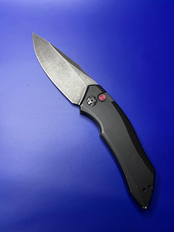 Kershaw Launch 1 Automatic Knife Black Aluminum 7100BW