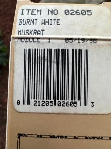 1998 Case XX Muskrat w/ Rare Burnt White Worm Groove Handles. Mint Condition! 1998 Case XX Muskrat w/ Rare Burnt White Worm Groove Handles. Mint Condition!