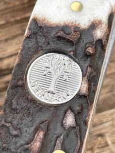 TREE BRAND BOKER ** STAG 1095 CARBON 4 BLADE CONGRESS