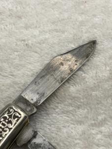 Schrade Grand Dad's Barlow 2 Blade Knife #206 Made In USA Schrade Grand Dad's Barlow 2 Blade Knife #206 Made In USA