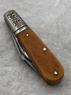 Schrade Grand Dad's Barlow 2 Blade Knife #206 Made In USA Schrade Grand Dad's Barlow 2 Blade Knife #206 Made In USA