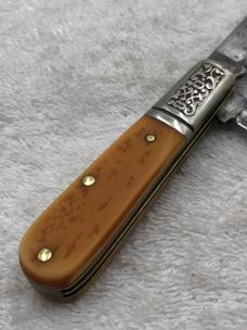 Schrade Grand Dad's Barlow 2 Blade Knife #206 Made In USA Schrade Grand Dad's Barlow 2 Blade Knife #206 Made In USA