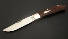 Great Eastern Cutlery #72 Cody Scout Lockback Brown Burlap Micarta GEC 721123LB Great Eastern Cutlery #72 Cody Scout Lockback Brown Burlap Micarta GEC 721123LB