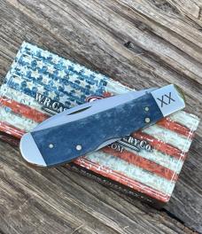 CASE XX ** 2018 NAVY BLUE GIRAFFE BONE TRIBAL LOCK CASE XX ** 2018 NAVY BLUE GIRAFFE BONE TRIBAL LOCK