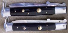2 vintage Switchblade knives RIZZUTO ESTILETO MILANO marked knife 2 vintage Switchblade knives RIZZUTO ESTILETO MILANO marked knife