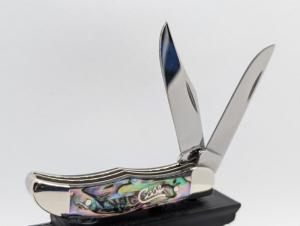 Case Genuine Mother of pearl 2002 TH82165 Hunter TH PKT Abalone 