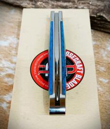 New! RoseCraft Blades Tanasi Lake Tear Drop RCT017 D2 Spear Point Bora Bora Blue Bone New! RoseCraft Blades Tanasi Lake Tear Drop RCT017 D2 Spear Point Bora Bora Blue Bone