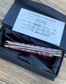 CASE XX * MIKE NEWLAND CUSTOM MAMMOTH TRAPPER HAS COA CASE XX * MIKE NEWLAND CUSTOM MAMMOTH TRAPPER HAS COA