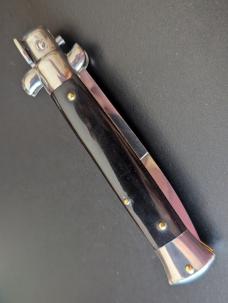 FRANK BELTRAME 23CM 9" BAYONET STILETTO BUFFALO HORN...NEW FRANK BELTRAME 23CM 9" BAYONET STILETTO BUFFALO HORN...NEW