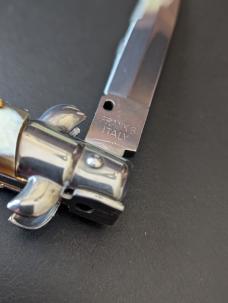 FRANK BELTRAME 23CM 9" DAGGER STILETTO FRENCH HONEY HORN...NEW 