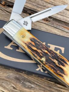 CASE XX ** 2008 STAG LARGE GUNSTOCK CASE XX ** 2008 STAG LARGE GUNSTOCK
