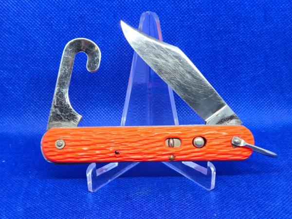 Schrade Walden N.Y. U.S.A. Orange MC1 Switchblade Schrade Walden N.Y. U.S.A. Orange MC1 Switchblade