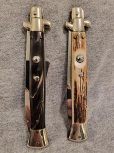 (2) 28cm/11" Frank Beltrame L.E. 2012 HUMPBACK Italian Stiletto's (2) 28cm/11" Frank Beltrame L.E. 2012 HUMPBACK Italian Stiletto's