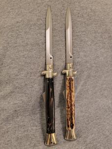 (2) 28cm/11" Frank Beltrame L.E. 2012 HUMPBACK Italian Stiletto's (2) 28cm/11" Frank Beltrame L.E. 2012 HUMPBACK Italian Stiletto's