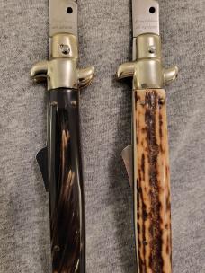 (2) 28cm/11" Frank Beltrame L.E. 2012 HUMPBACK Italian Stiletto's (2) 28cm/11" Frank Beltrame L.E. 2012 HUMPBACK Italian Stiletto's