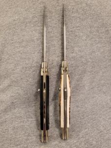 (2) 28cm/11" Frank Beltrame L.E. 2012 HUMPBACK Italian Stiletto's (2) 28cm/11" Frank Beltrame L.E. 2012 HUMPBACK Italian Stiletto's