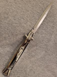*NOS* 28cm/11" Frank Beltrame BRAZILIAN HORN Italian Stiletto *NOS* 28cm/11" Frank Beltrame BRAZILIAN HORN Italian Stiletto