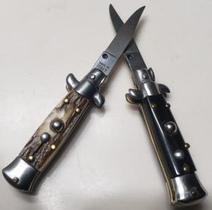 Set of 2 Vintage  Mini 4 5/8"  Switchblades 