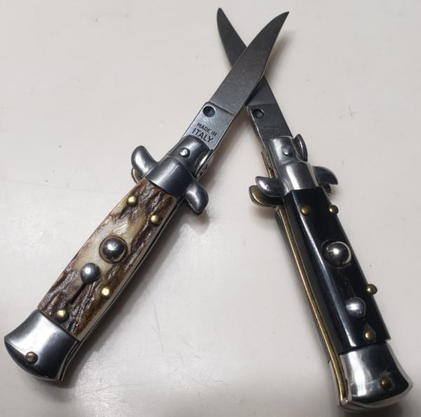 Set of 2 Vintage  Mini 4 5/8"  Switchblades 
