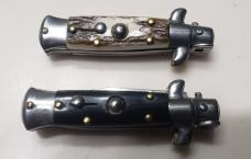 Set of 2 Vintage  Mini 4 5/8"  Switchblades 