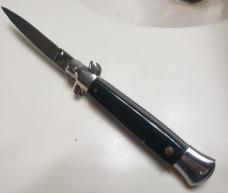 Vintage 9" Switchblade with Black Scales Vintage 9" Switchblade with Black Scales