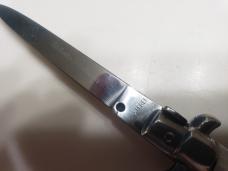 Vintage 9" Rostfrei Switchblade with Imitation Pearl Scales Vintage 9" Rostfrei Switchblade with Imitation Pearl Scales