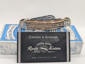 Case XX Sowbelly Tony Bose 2015 Rudy Knives Custom TB6339 Rare Fossil Mammoth Tooth Rudy knives 