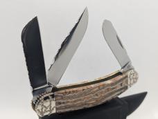 Case XX Sowbelly Tony Bose 2015 Rudy Knives Custom TB6339 Rare Fossil Mammoth Tooth Rudy knives 